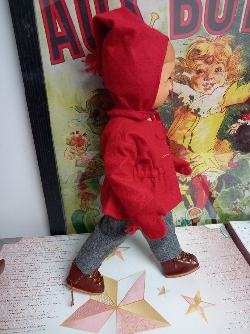 Tenue francoise 5 pièces avec les chaussures